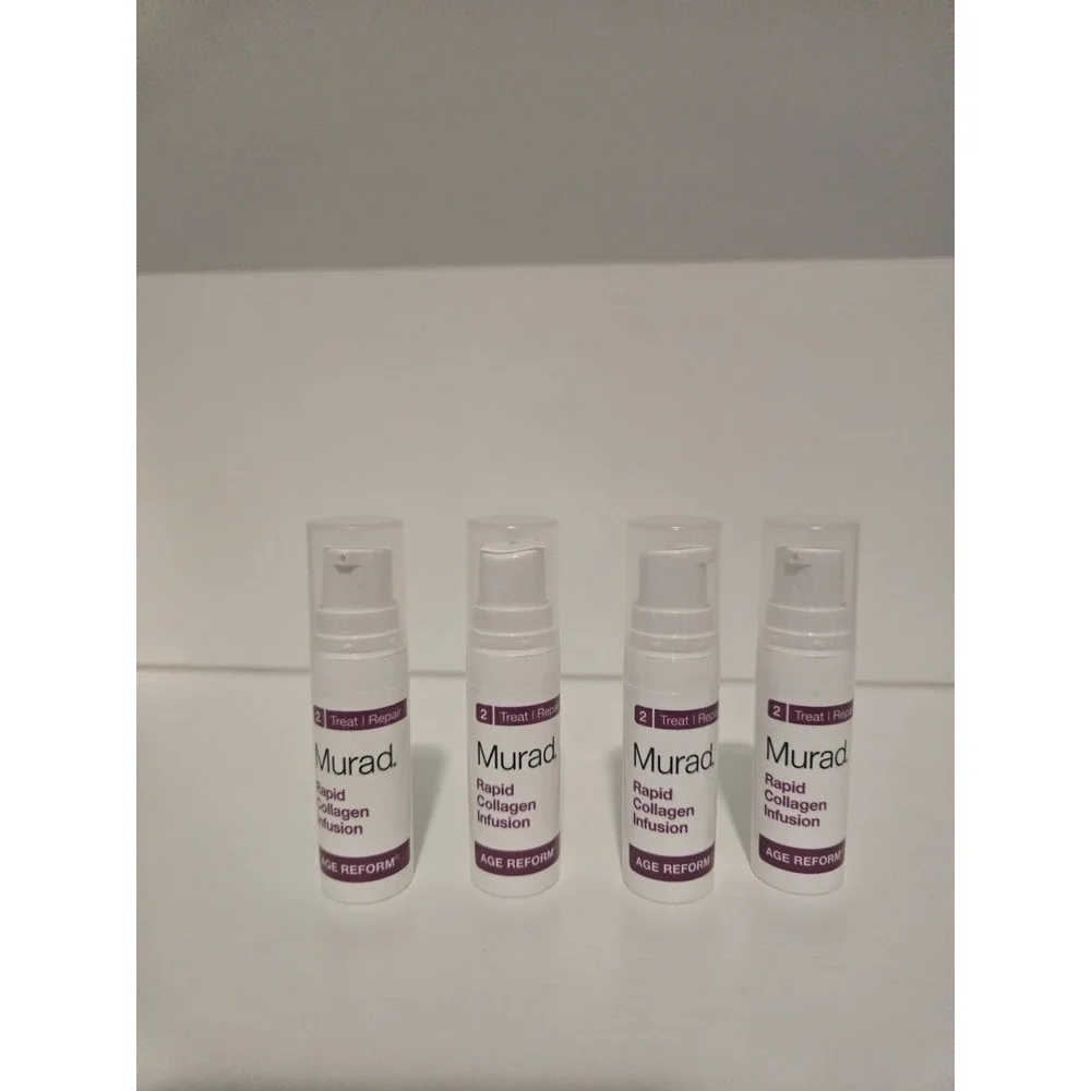 4 Murad Rapid Collagen Infusion Age Reform .17 oz/5 ml Travel Size New Exp 12/29